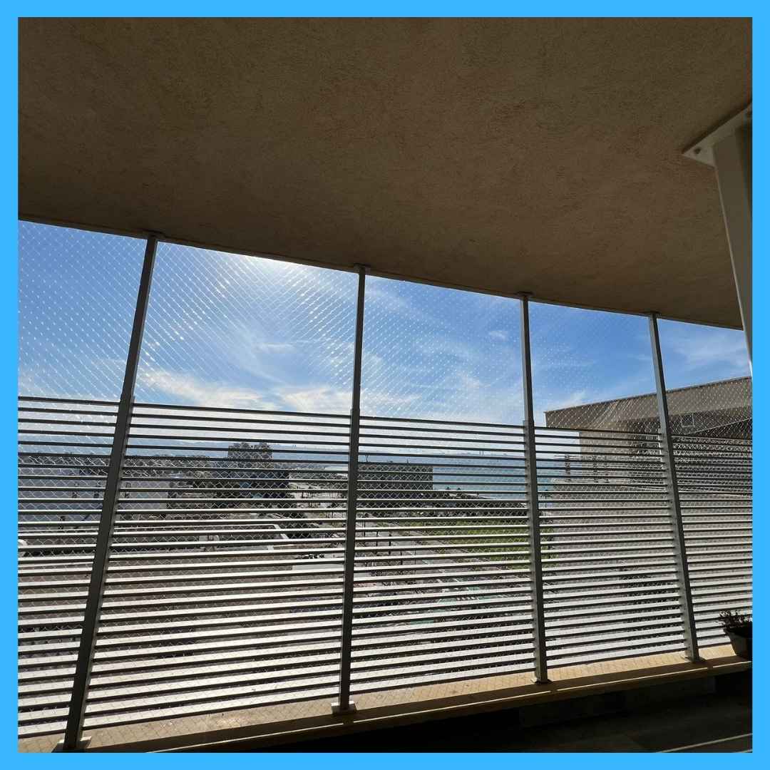 תיקון רשתות יונים לחזית בניין